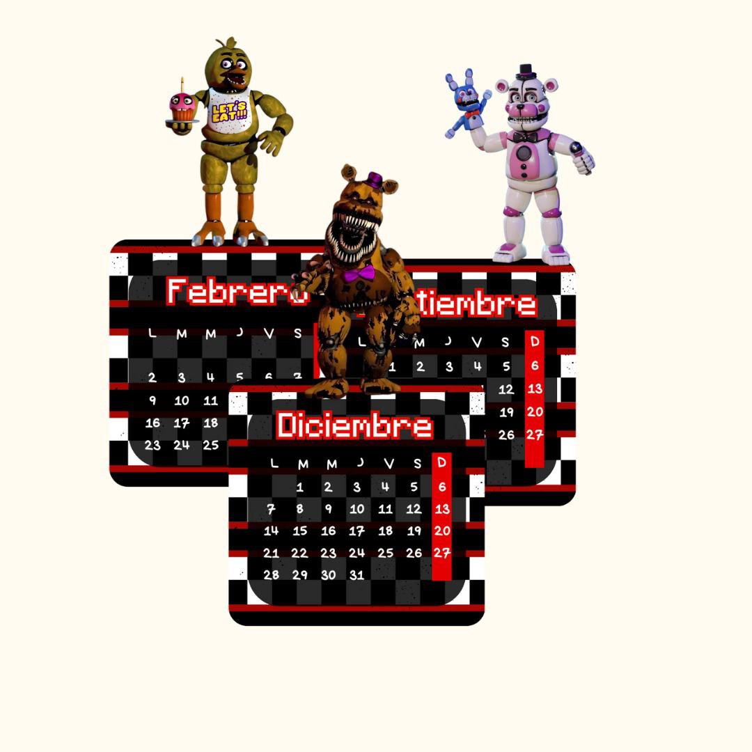 Calendario FNAF 2026