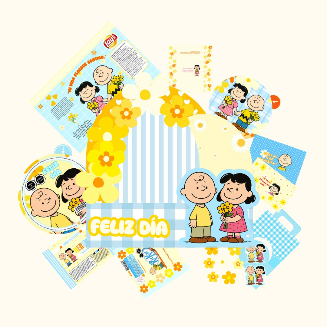 Kit día de las flores amarillas