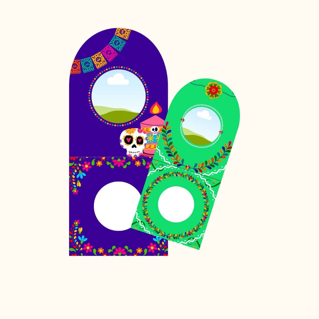 Altar con Vela - Día de Muertos