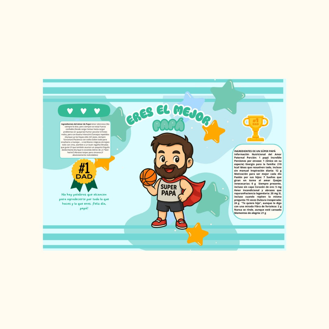 Bolsas sorpresas - Día del padre