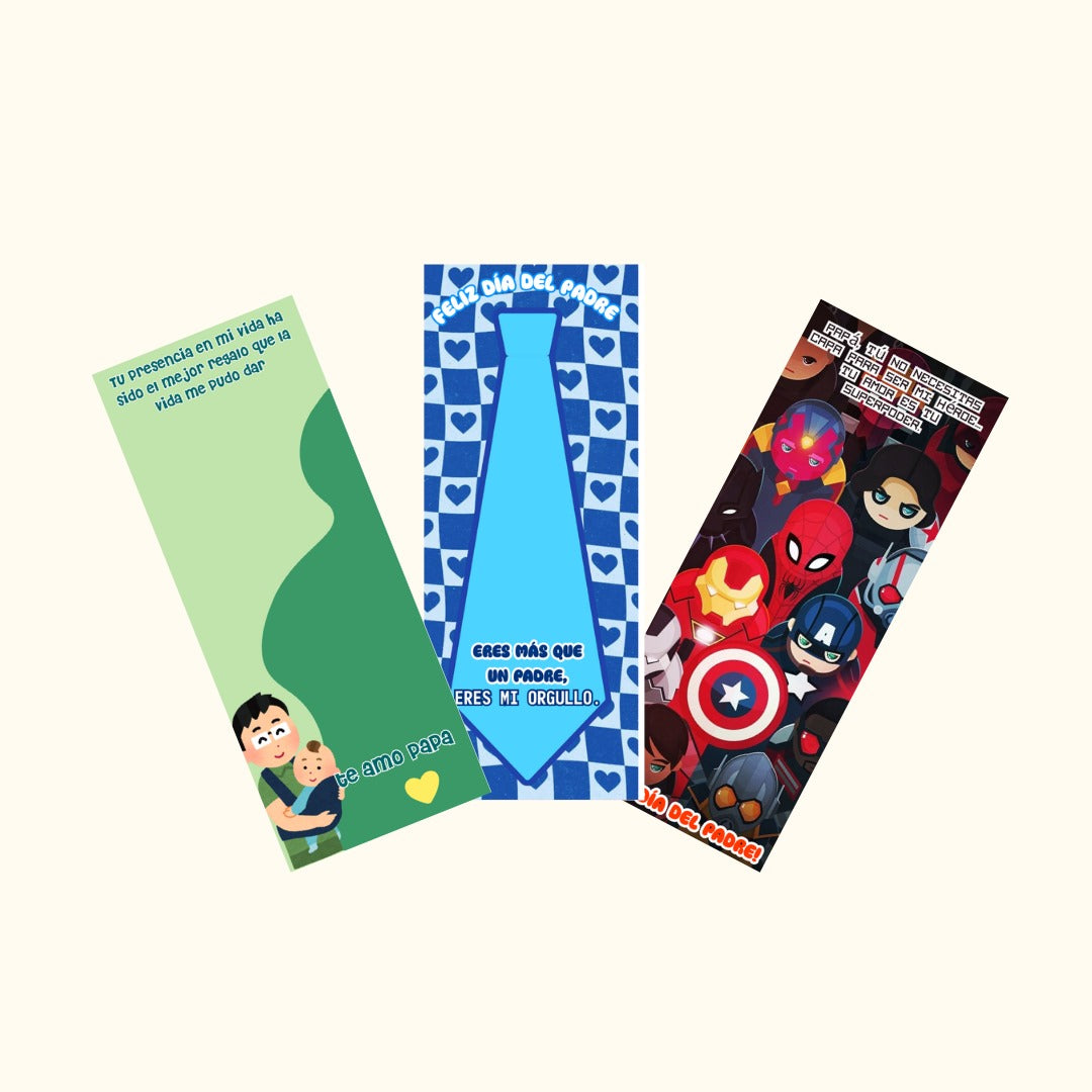 Porta bolígrafos y chocolatinas - Día del Padre