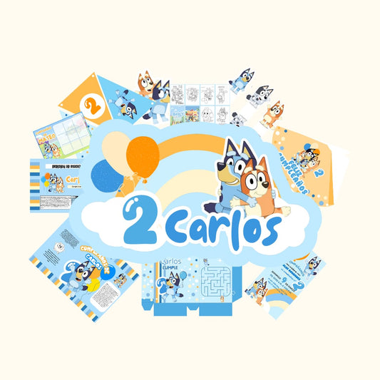Kit de fiesta Bluey