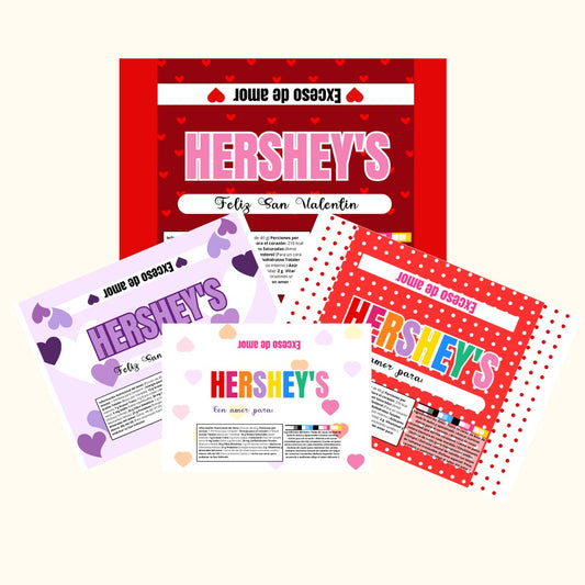 Porta Hershey's - Amor y Amistad