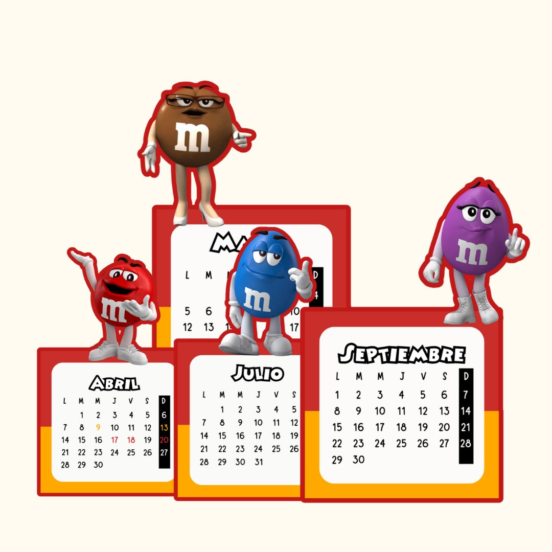 Calendario M&M 2026