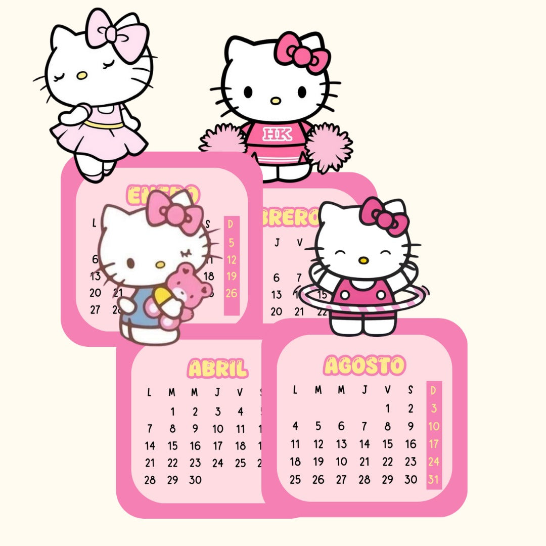 Calendario Hello Kitty 2026
