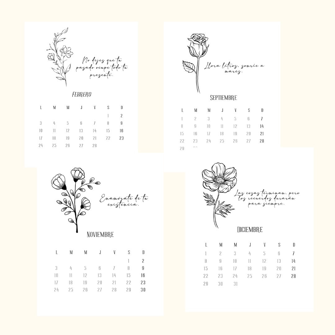 Calendario Vintage 2026