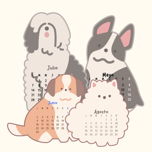 Calendario Perritos 2026