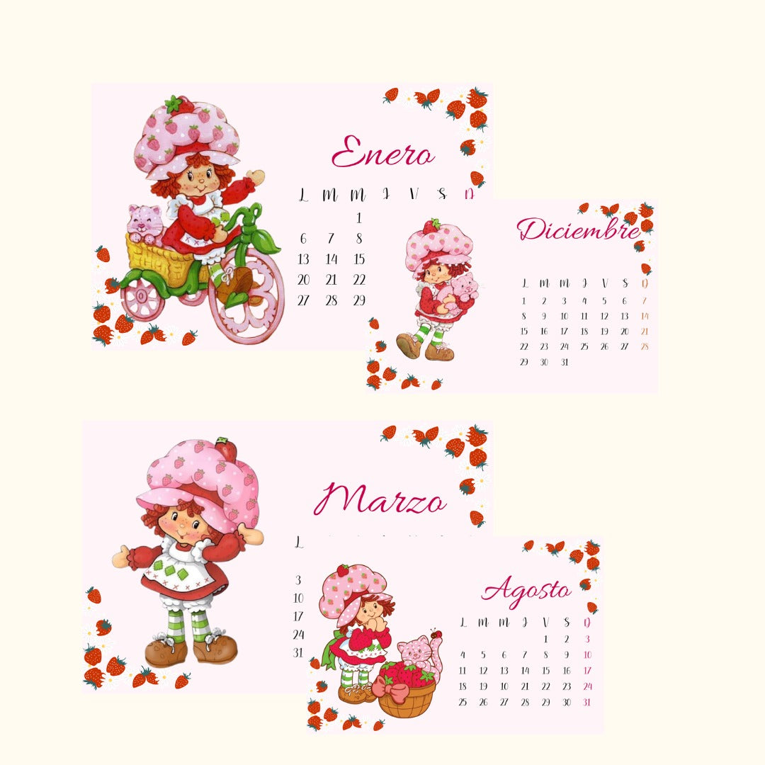 Calendario Fresita 2026