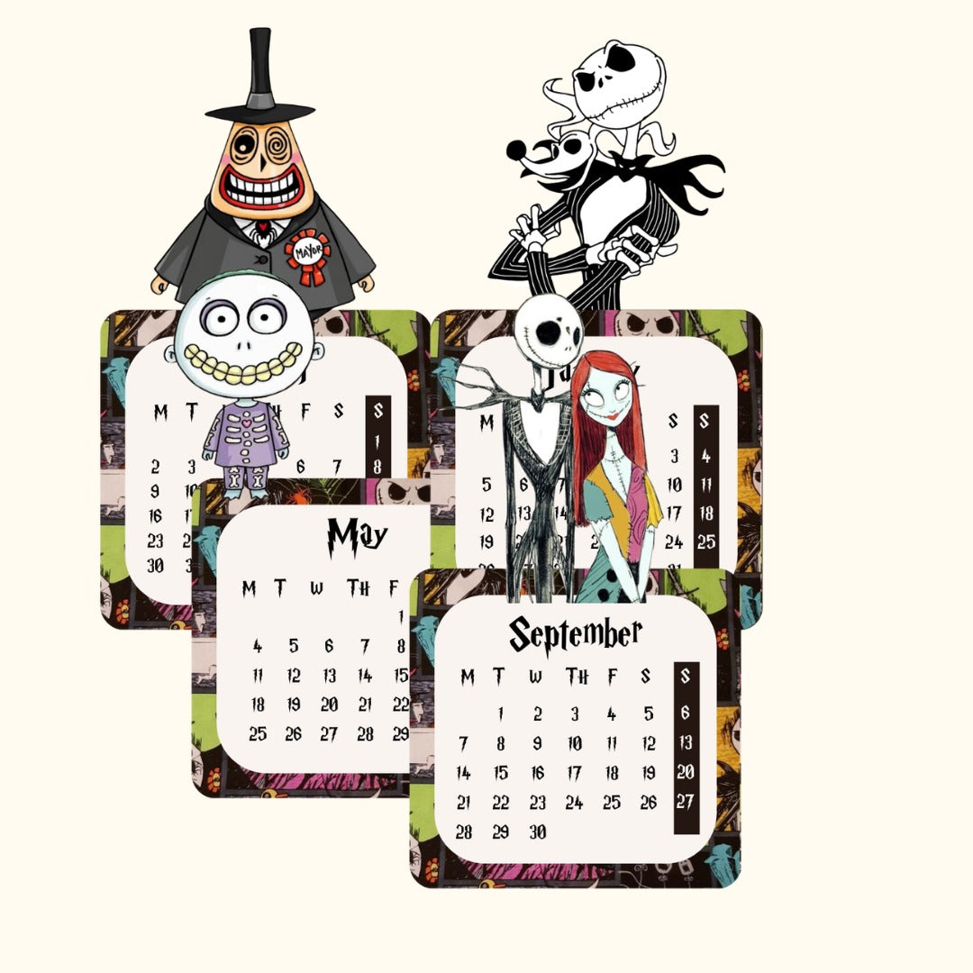 Calendario El extraño mundo de Jack 2026