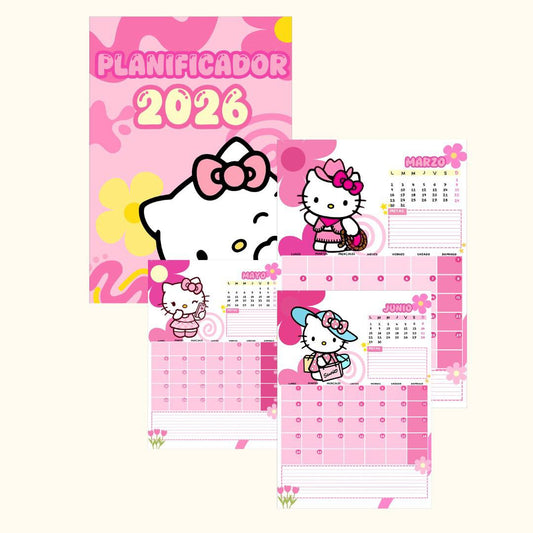 Planificador Hello Kitty 2026