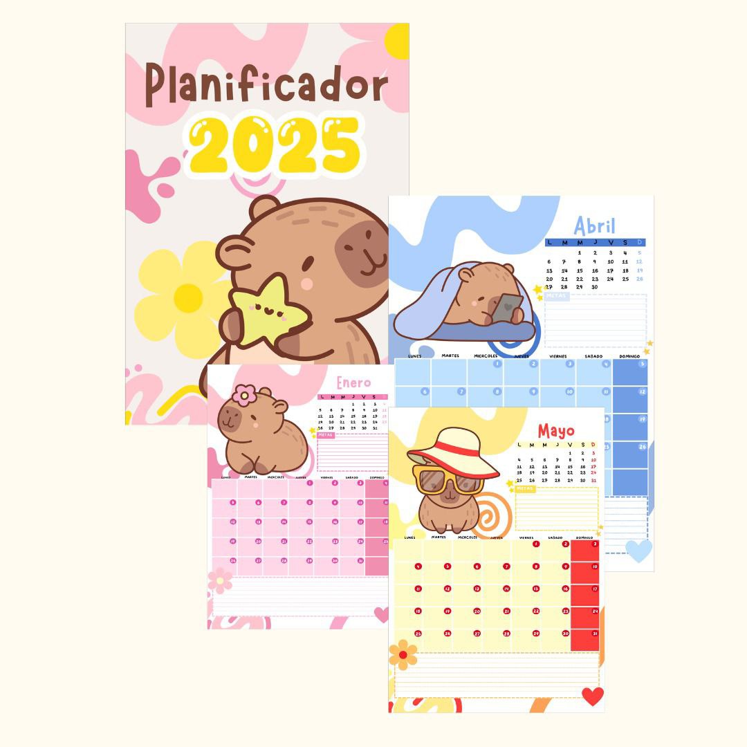 Planificador Capibara 2026