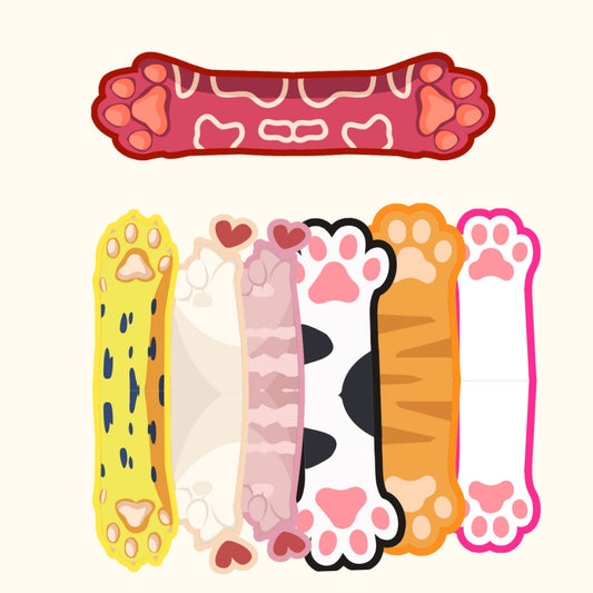 Marca páginas patitas