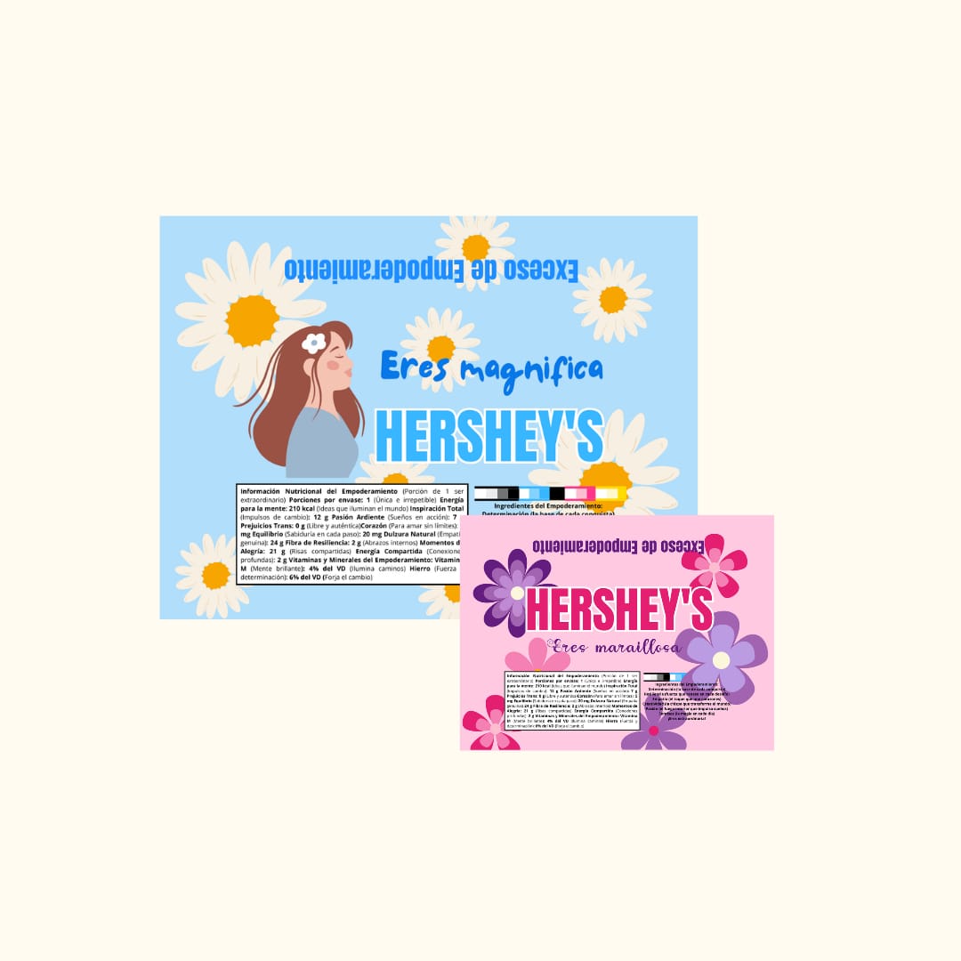 Porta Hershey's - Día de la mujer