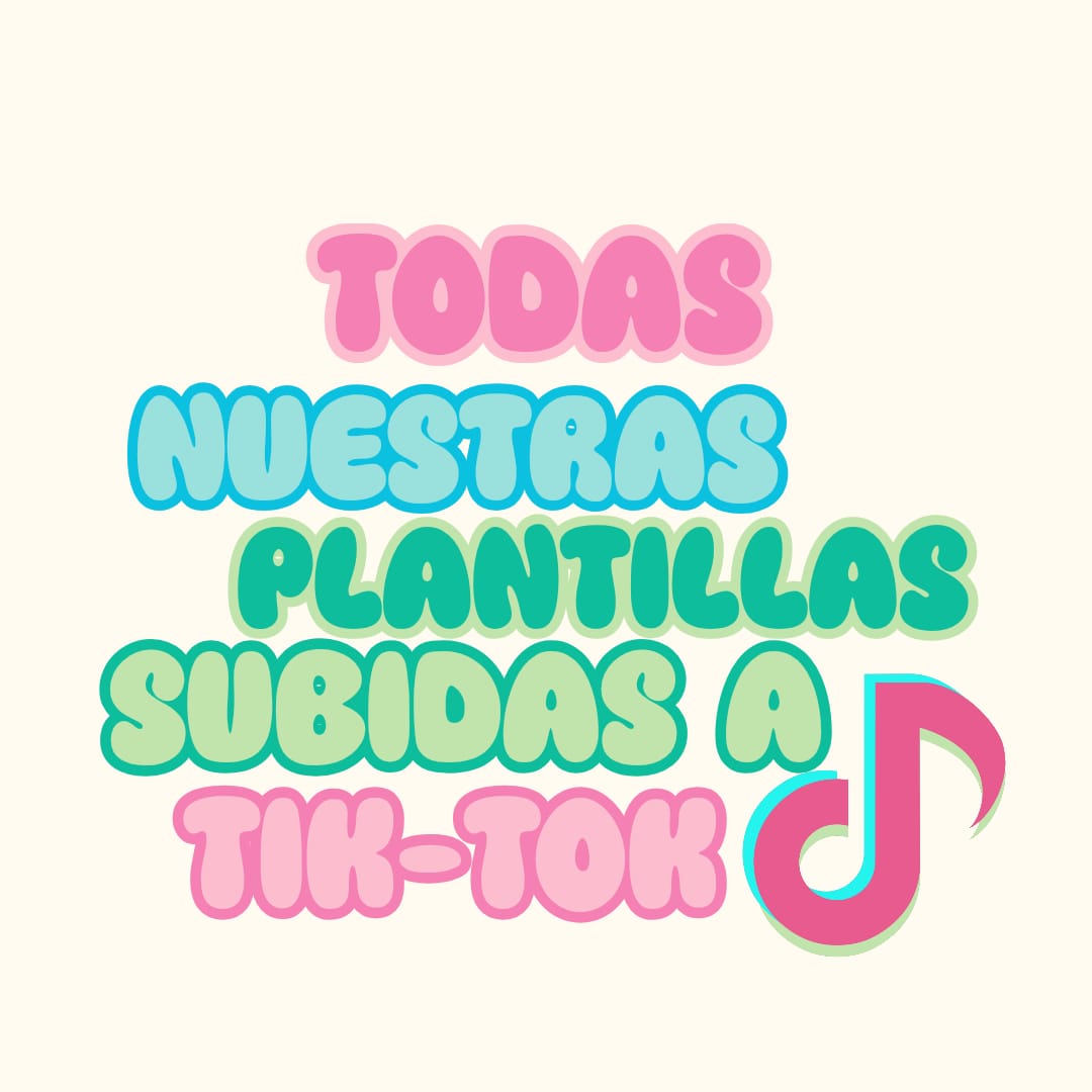 Todas nuestras plantillas subidas a TikTok (+4.000 Plantillas)
