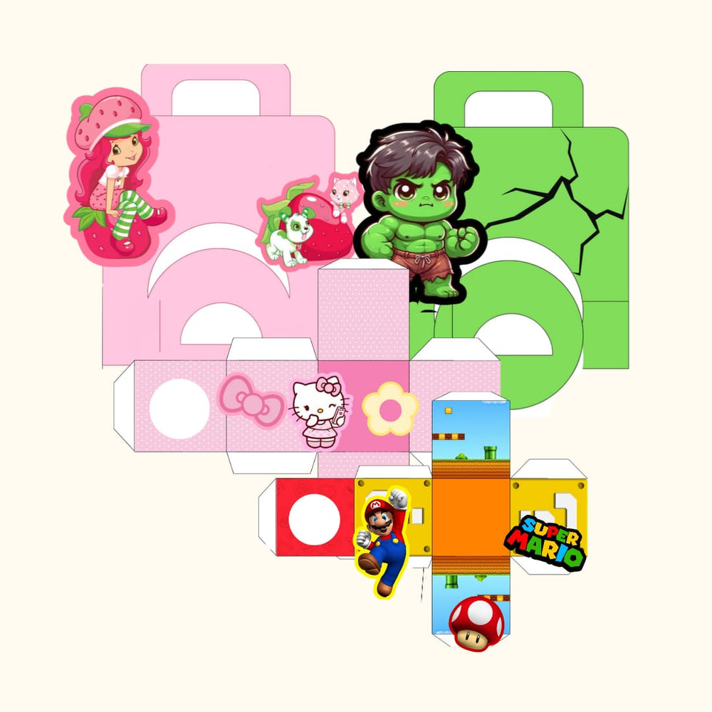 Kit mini cajitas