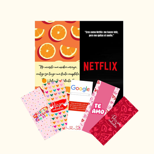 Porta Chocolates - Amor y Amistad