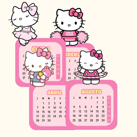 Calendario Hello Kitty 2026