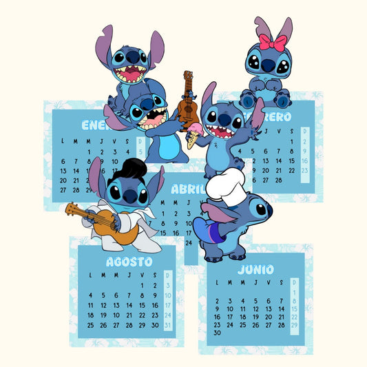Calendario Stitch 2026
