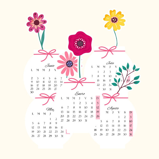 Calendario Flores 2026