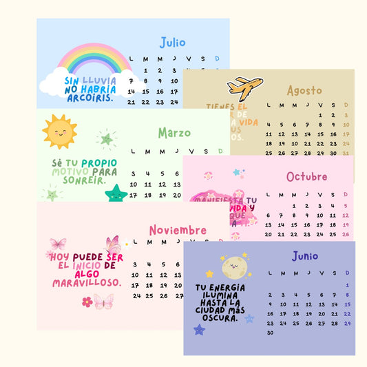 Calendario La Vida es Bella 2026