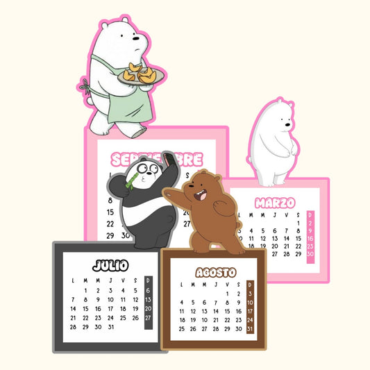 Calendario Escandalosos 2026