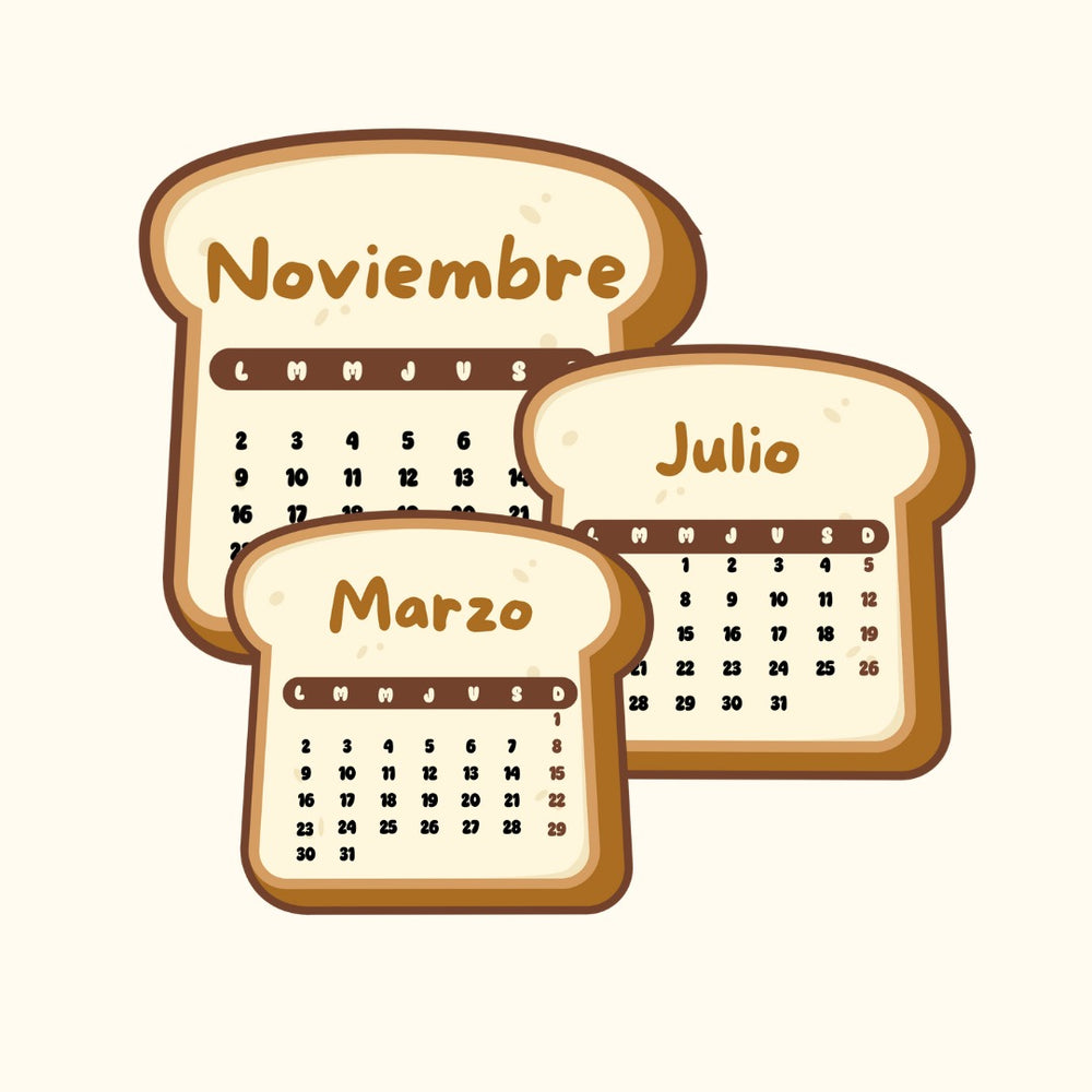 Calendario Pan 2026