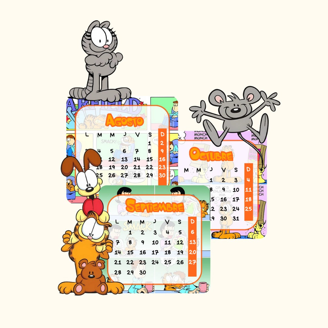 Calendario Garfield 2026