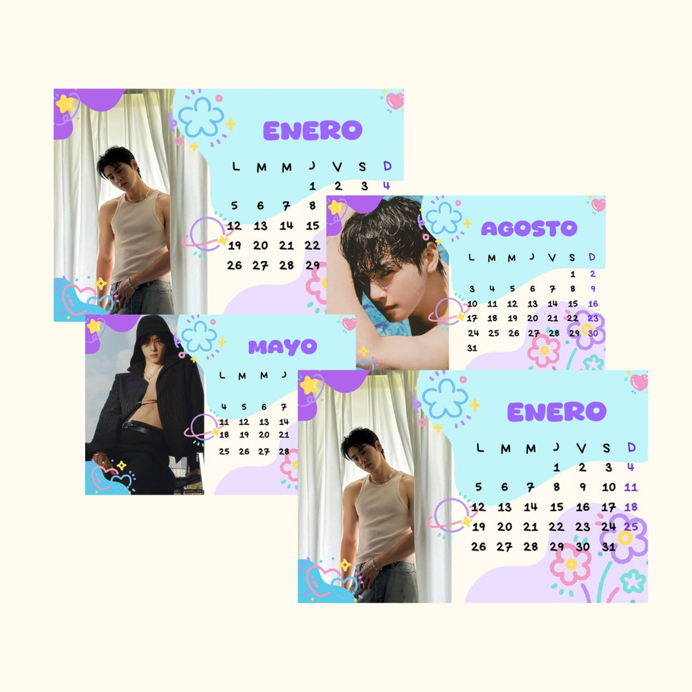 Calendario Cha Eun-Woo 2026