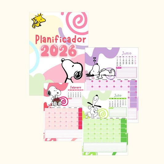 Planificador Snoopy 2026