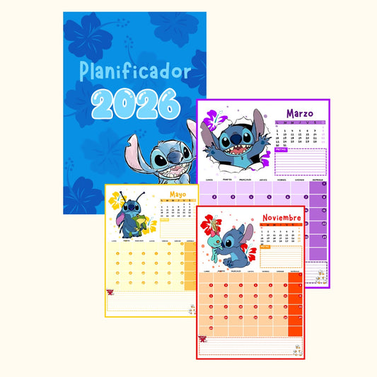 Planificador Stitch 2026