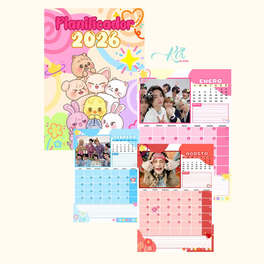 Planificador Stray Kids 2026