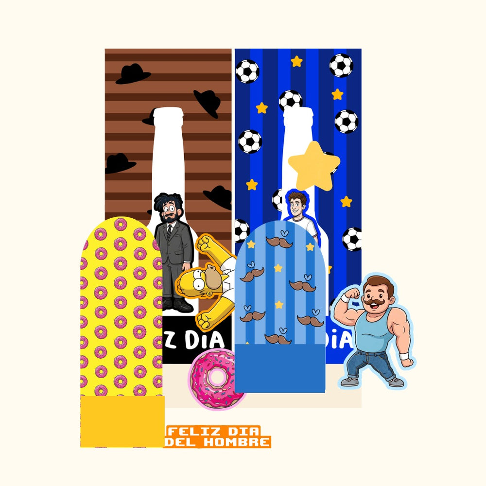 Porta Cervezas - Día del Hombre