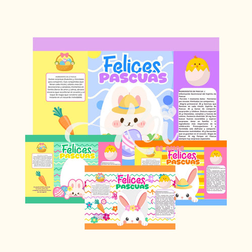 Bolsas sorpresas - Pascuas
