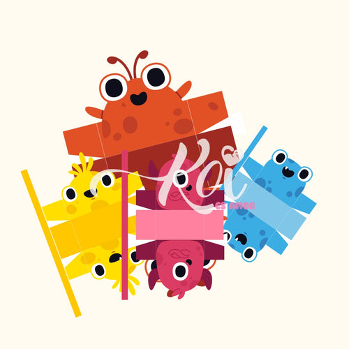 Cajitas Monstruos - Día del Niño