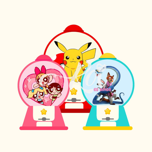 Máquina expendedora - Día del Niño