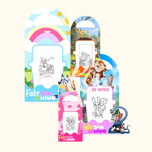 Mini Caja Didáctica de Yogurt - Día del Niño