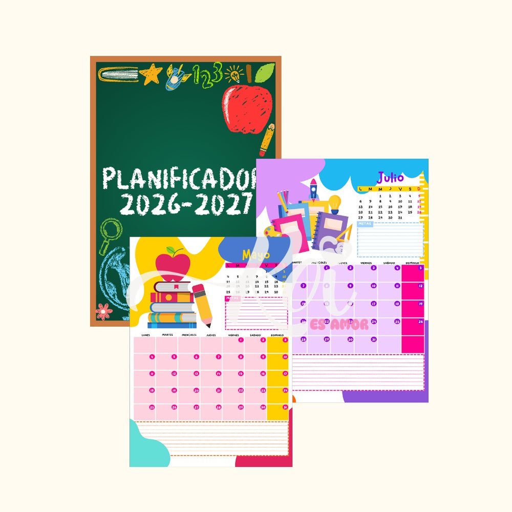 Planificador - Día del Maestro