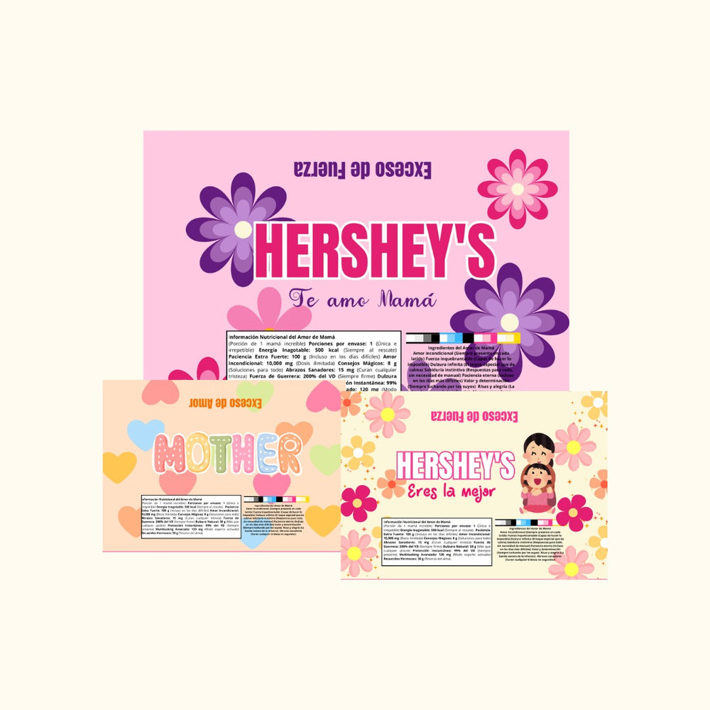 Empaques de Hershey's - Día de la Madre