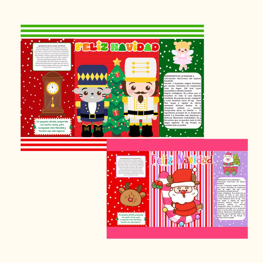 Bolsas sorpresas grandes - Navidad