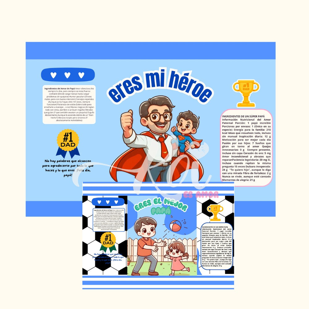 Bolsas sorpresas - Día del padre