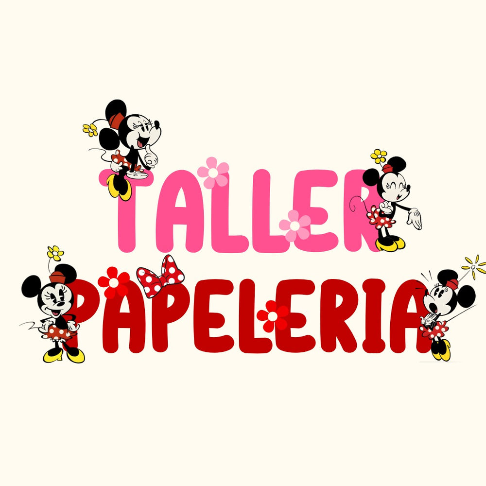 Taller Papelería Creativa - Minnie